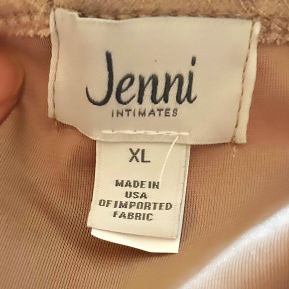 NWT Jenni Intimates Cocoa Velour Shiny Glam Matching Sweatsuit XL - Picture 8 of 15